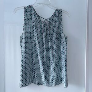 Joe Fresh Sleeveless Patterned Shirt